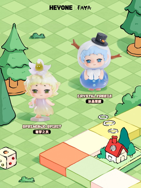 001_Heyone タイムタウンに迷い込んだシリーズ ミニトレーディングフィギュア（1BOX=20個入）