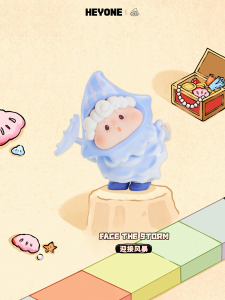 001_Heyone タイムタウンに迷い込んだシリーズ ミニトレーディングフィギュア（1BOX=20個入）