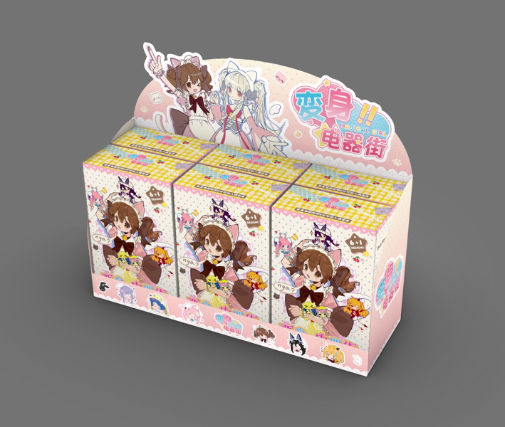 変身電器街 1/6スケール 植毛タイプ BJD ブラインドドール （全6種＋1） 1BOX:6個入