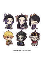 【BOX販売】鬼滅の刃 ぺたん娘ラバーストラップ 無限城編 第一章ver. TypeB （全6種） 1BOX:6個入
