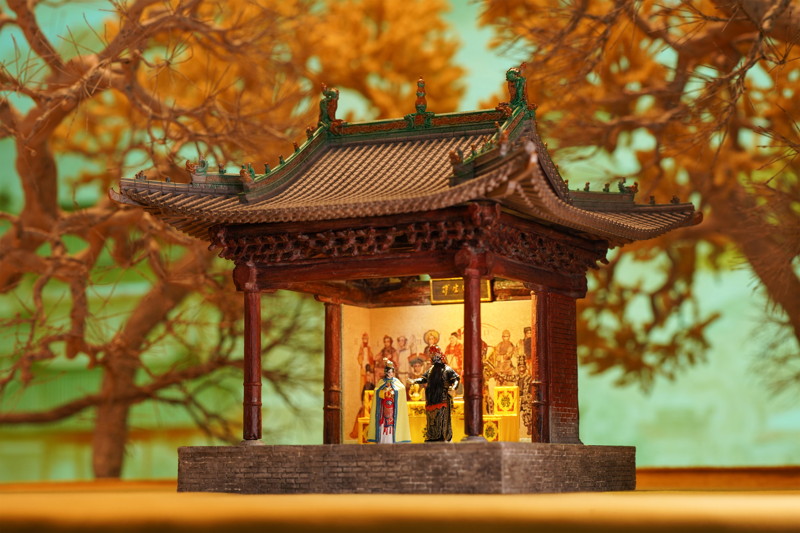 ZHENMU 舞台 1/64スケールミニチュア