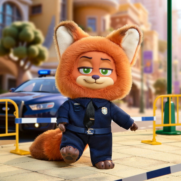 【BOX販売】ズートピアニックとジュディの成長の冒険シリーズぬいぐるみブラインドボックス(1BOX=6個入)