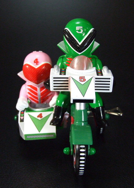 EX三輪車ミドレンジャー＋モモレンジャーBタイプ 秘密戦隊ゴレンジャー