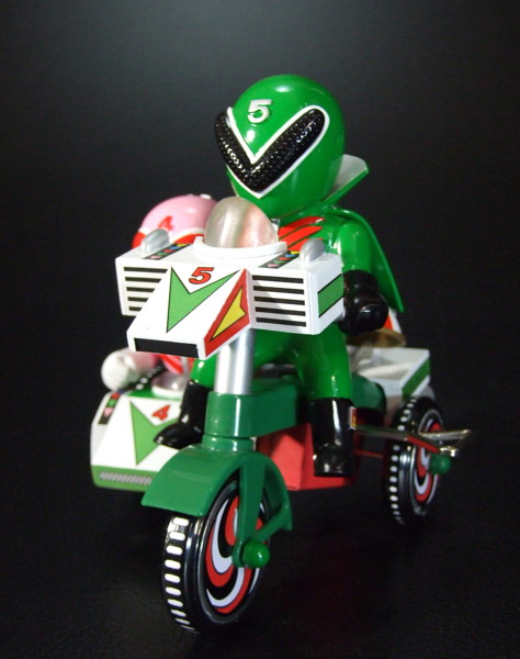 EX三輪車ミドレンジャー＋モモレンジャーBタイプ 秘密戦隊ゴレンジャー