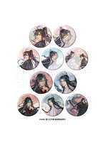 【BOX販売】魔道祖師 トレーディング和紙缶バッジ （全10種） 1BOX:10個入
