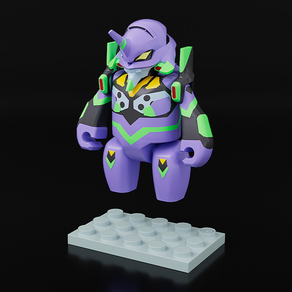 BRICKROID エヴァンゲリオン初号機 ヱヴァンゲリヲン新劇場版