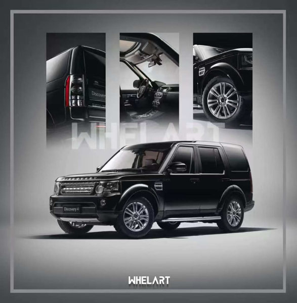 LAND ROVER DISCOVERY4 ブラック/シルバーホイール 37,807円