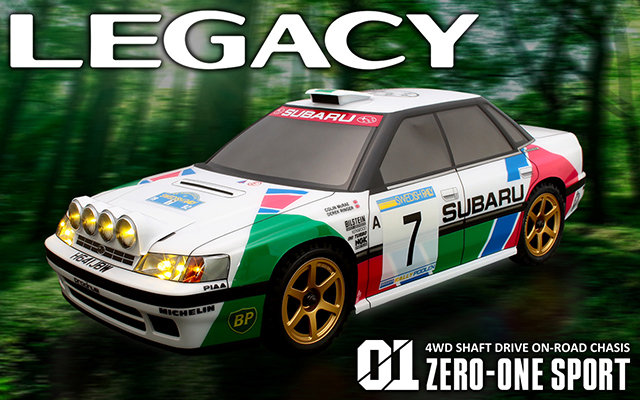 01スポーツ スバル・レガシーBC5 ワークス仕様
