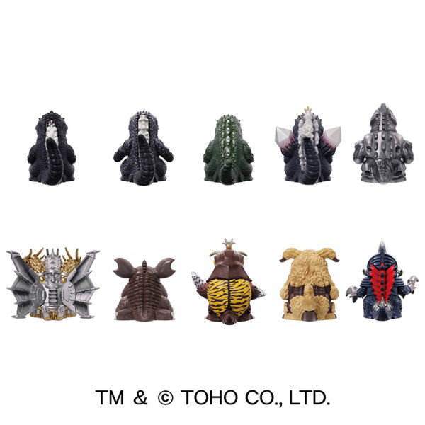 【BOX販売】【再販】ゴジラソフビパペットマスコット3