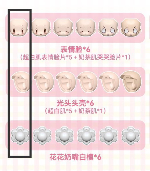 【BOX販売】Bonnie スイーツ幼稚園シリーズ （1BOX=6個入）