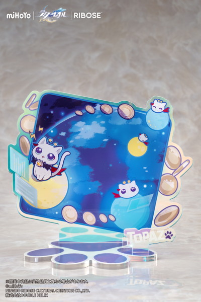 RISE UP＋ 崩壊:スターレイル ちびねこシリーズ フィギュア トパーズ＆カブVer. 完成品フィギュア