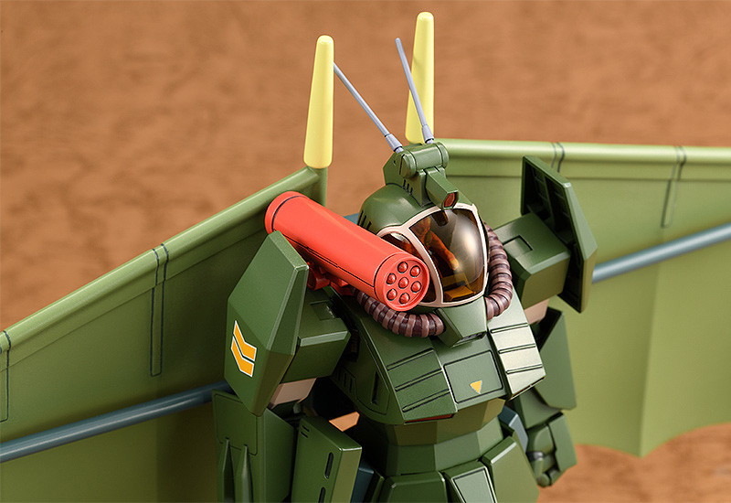 COMBAT ARMORS MAX25 1/72 Scale ソルティック H8 ラウンドフェイサー ハングライダー装着タイプ