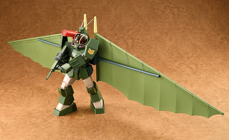 COMBAT ARMORS MAX25 1/72 Scale ソルティック H8 ラウンドフェイサー ハングライダー装着タイプ