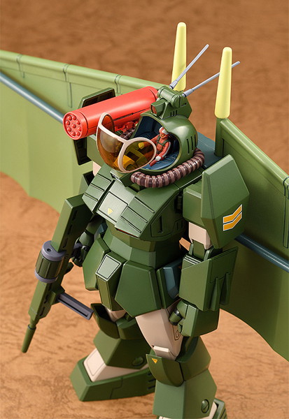 COMBAT ARMORS MAX25 1/72 Scale ソルティック H8 ラウンドフェイサー ハングライダー装着タイプ
