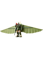 COMBAT ARMORS MAX25 1/72 Scale ソルティック H8 ラウンドフェイサー ハングライダー装着タイプ