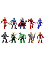 Blokees Figures - マーベル ギャラクシー・ヒーローズ01 マーベル インフィニティ・サーガコレクション（1BOX=9個入）