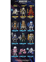 Blokees Figures - ヒーロースパイア（ブラインドボックス）85042ウォリアーバージョン（WV）07 - 知恵と勇気（1BOX=9個入）