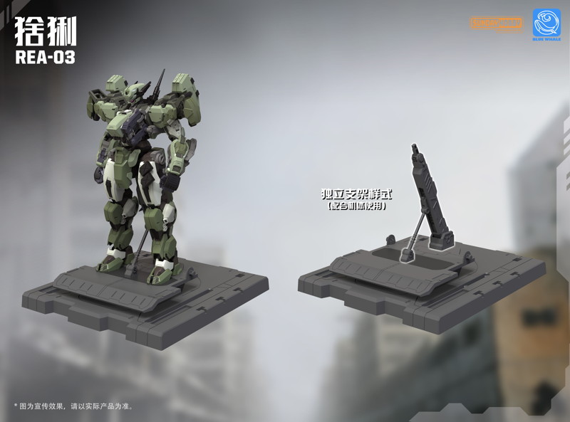 銘匠伝 ブルーホエール REA-03 オオヤマネコ プラスチックモデルキット