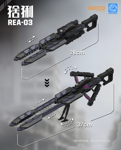 銘匠伝 ブルーホエール REA-03 オオヤマネコ プラスチックモデルキット