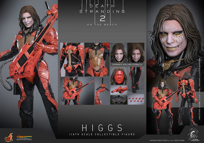 【ビデオゲーム・マスターピース】 『DEATH STRANDING 2: ON THE BEACH』1/6スケールフィギュア ヒッグス