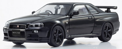 日産 スカイライン R34 GT-R VスペックII （ブラックパール） 5,709円
