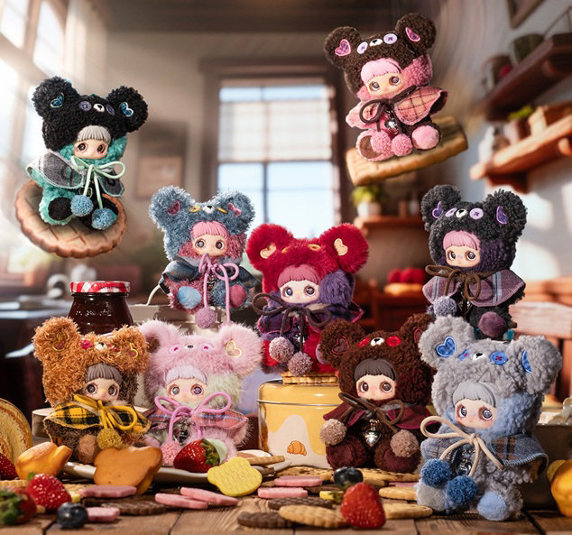 MayMei くまビスケット シリーズ（1BOX=8個入）のサムネイル画像