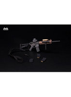 WM-04B アサルトライフルセット ブラック アクションフィギュア用完成品オプションパーツ