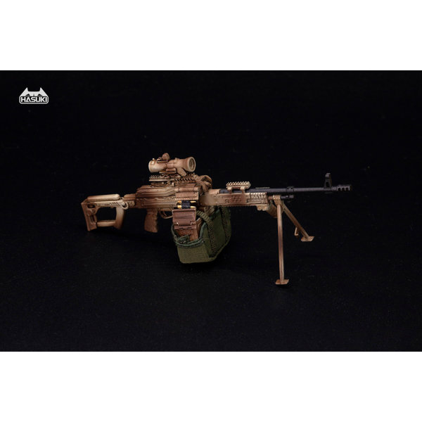WM-05B 汎用機関銃セット デザートカモフラージュ アクションフィギュア用完成品オプションパーツのサムネイル画像