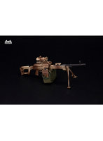 WM-05B 汎用機関銃セット デザートカモフラージュ アクションフィギュア用完成品オプションパーツ