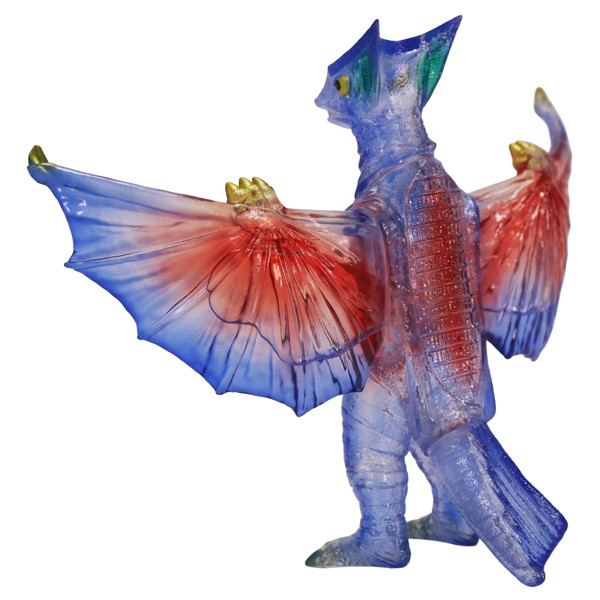 ミドルサイズシリーズ ガメラ【第9弾】ギャオス（1967）レトロブルークリア Ver.