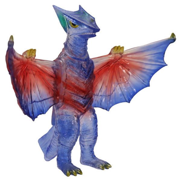 ミドルサイズシリーズ ガメラ【第9弾】ギャオス（1967）レトロブルークリア Ver.