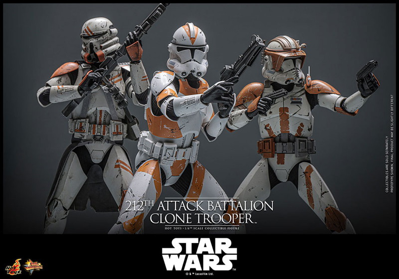 【ムービー・マスターピース】 『スター・ウォーズ エピソード3/シスの復讐』1/6スケールフィギュア クローン・トルーパー（第212突撃大隊）
