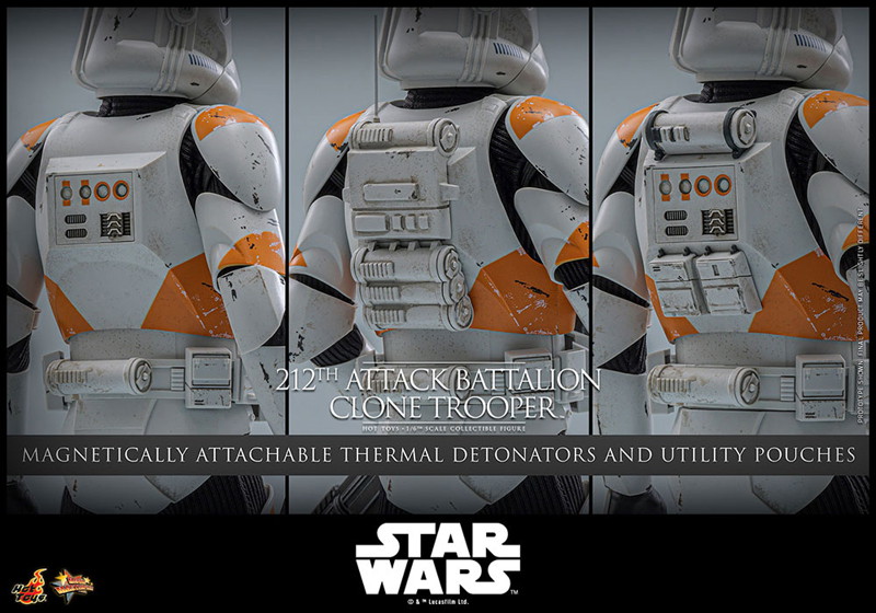 【ムービー・マスターピース】 『スター・ウォーズ エピソード3/シスの復讐』1/6スケールフィギュア クローン・トルーパー（第212突撃大隊）