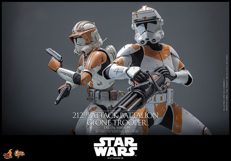 【ムービー・マスターピース】 『スター・ウォーズ エピソード3/シスの復讐』1/6スケールフィギュア クローン・トルーパー（第212突撃大隊/デラックス版）
