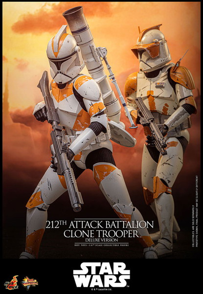 【ムービー・マスターピース】 『スター・ウォーズ エピソード3/シスの復讐』1/6スケールフィギュア クローン・トルーパー（第212突撃大隊/デラックス版）