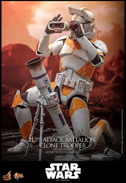 【ムービー・マスターピース】 『スター・ウォーズ エピソード3/シスの復讐』1/6スケールフィギュア クローン・トルーパー（第212突撃大隊/デラックス版）
