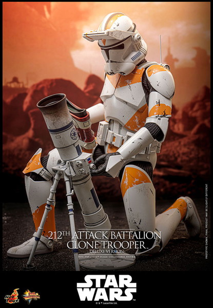 【ムービー・マスターピース】 『スター・ウォーズ エピソード3/シスの復讐』1/6スケールフィギュア クローン・トルーパー（第212突撃大隊/デラックス版）