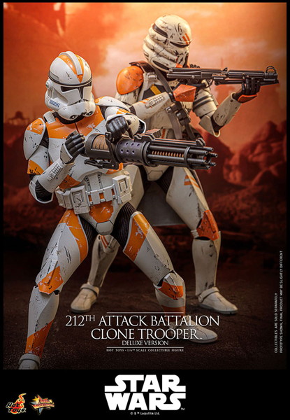 【ムービー・マスターピース】 『スター・ウォーズ エピソード3/シスの復讐』1/6スケールフィギュア クローン・トルーパー（第212突撃大隊/デラックス版）