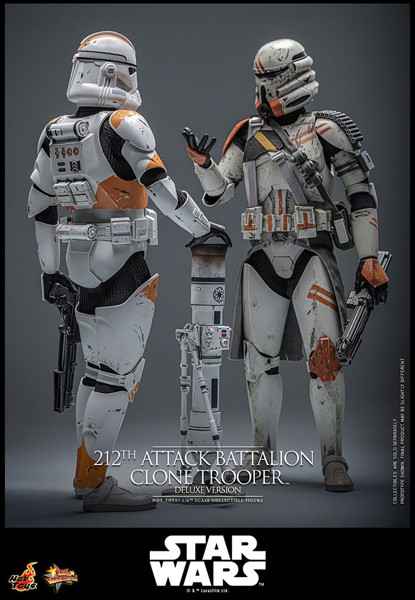 【ムービー・マスターピース】 『スター・ウォーズ エピソード3/シスの復讐』1/6スケールフィギュア クローン・トルーパー（第212突撃大隊/デラックス版）