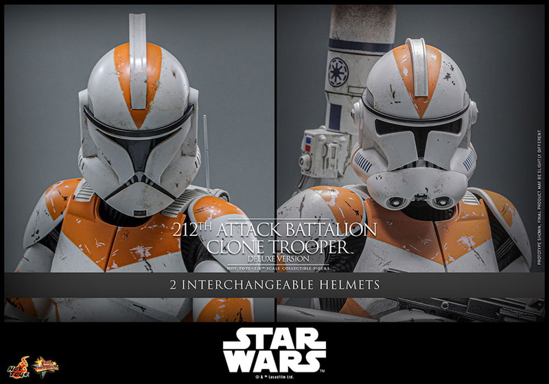 【ムービー・マスターピース】 『スター・ウォーズ エピソード3/シスの復讐』1/6スケールフィギュア クローン・トルーパー（第212突撃大隊/デラックス版）