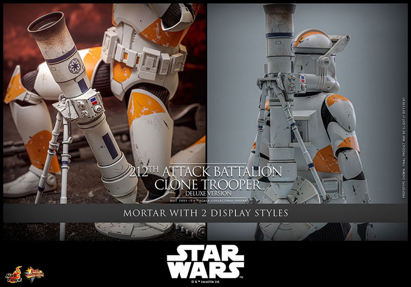 【ムービー・マスターピース】 『スター・ウォーズ エピソード3/シスの復讐』1/6スケールフィギュア クローン・トルーパー（第212突撃大隊/デラックス版）