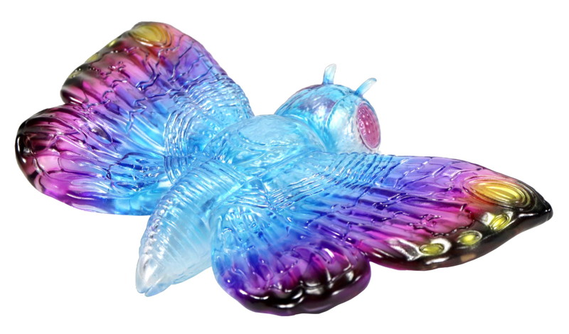 【再販】CCP ミドルサイズシリーズ ゴジラEX【第6弾】モスラ(1992)クリアブルーピンク Ver.