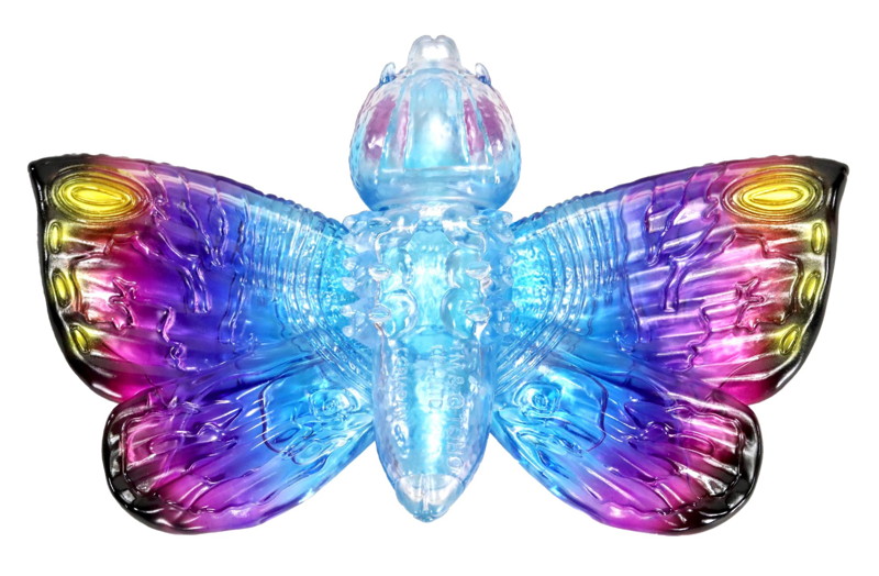 【再販】CCP ミドルサイズシリーズ ゴジラEX【第6弾】モスラ(1992)クリアブルーピンク Ver.