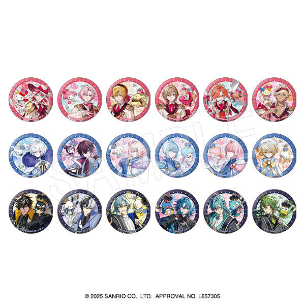 【BOX販売】フラガリアメモリーズ トレーディング グリッター缶バッジ 2nd Anniversary ver. （全18種） 1BOX:18個入