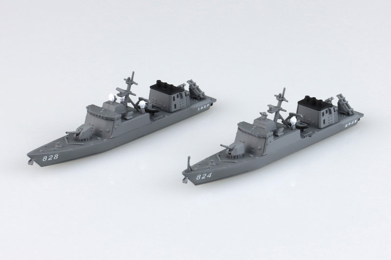 1/700 ウォーターライン 海上自衛隊 ミサイル艇 はやぶさ/うみたか 【16】