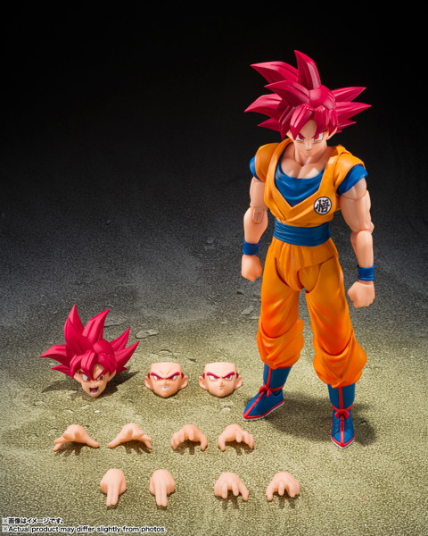 S.H.Figuarts 超サイヤ人ゴッド孫悟空〈神の気を纏いし姿〉 ドラゴンボール超