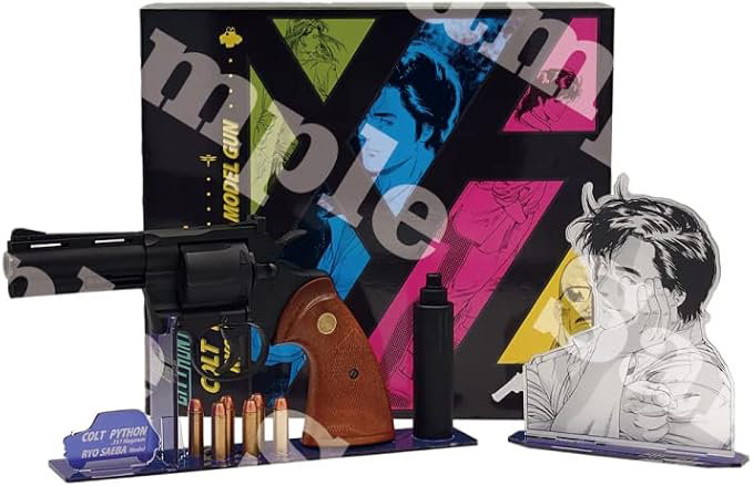 シティハンター公式コラボ コルトパイソン 冴羽 りょうモデル モデルガンDXセット