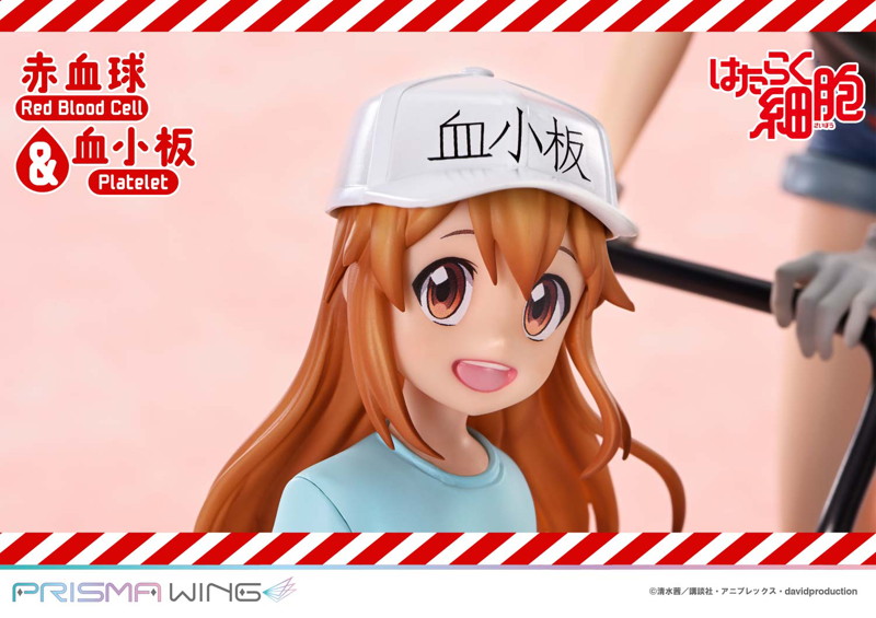 PRISMA WINGはたらく細胞！！ 赤血球＆血小板 Non Scale 完成品フィギュア 画像10