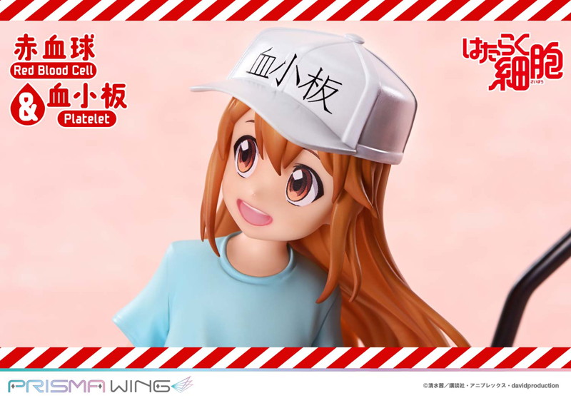 PRISMA WINGはたらく細胞！！ 赤血球＆血小板 Non Scale 完成品フィギュア 画像11