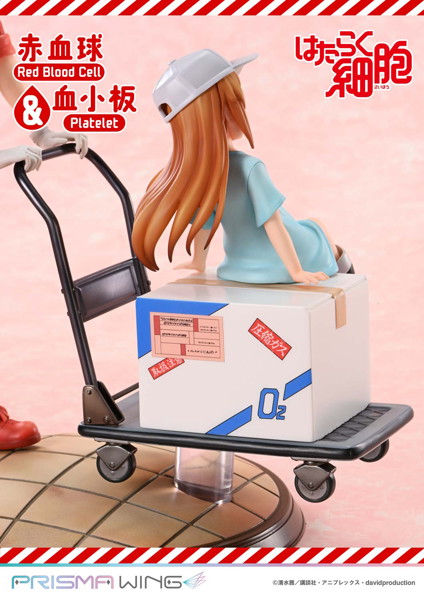 PRISMA WINGはたらく細胞！！ 赤血球＆血小板 Non Scale 完成品フィギュア 画像13